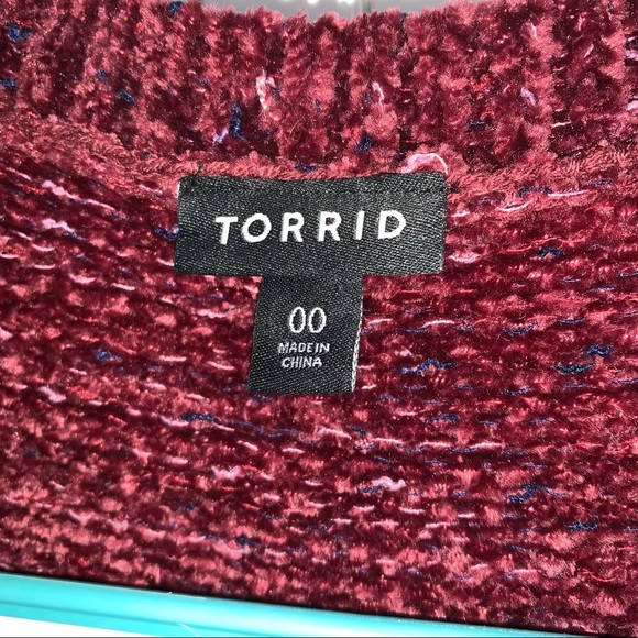 Torrid 00 Chenile Cardigan - Picture 3 of 4